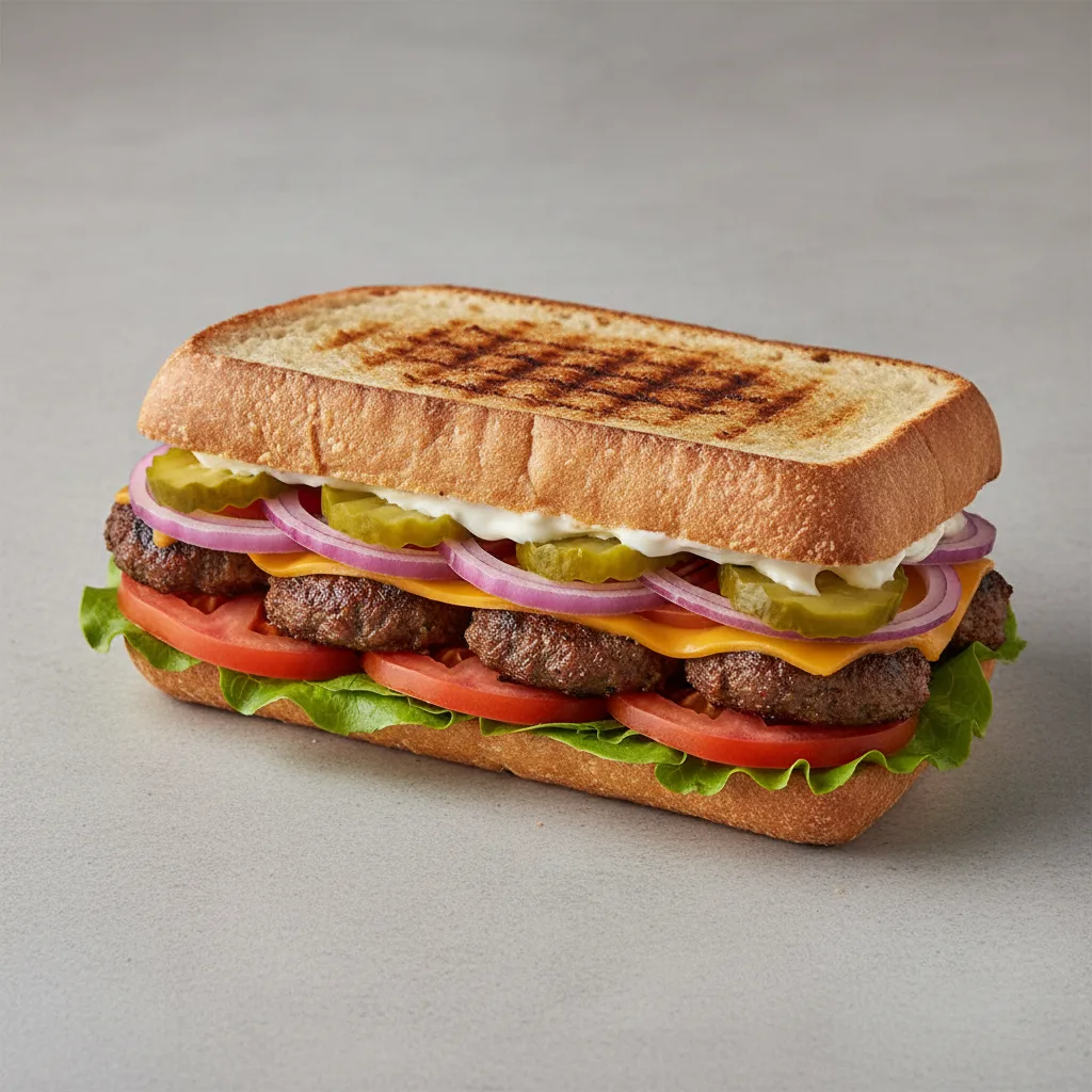 Greek Kofta Panini Greek Kofta Panini