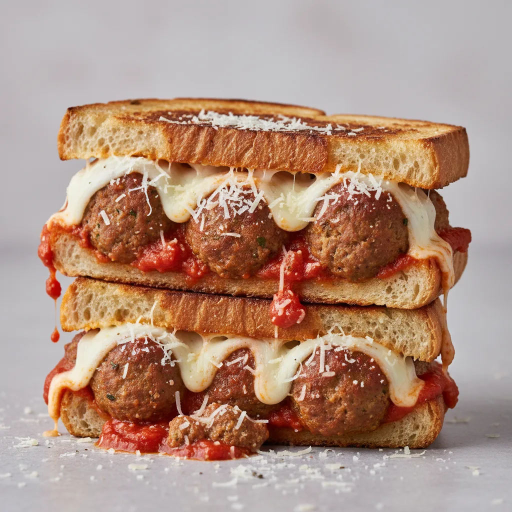 Meatball Parm Panini Meatball Parm Panini