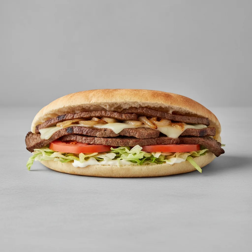 Steak and Cheese Pita Steak and Cheese Pita
