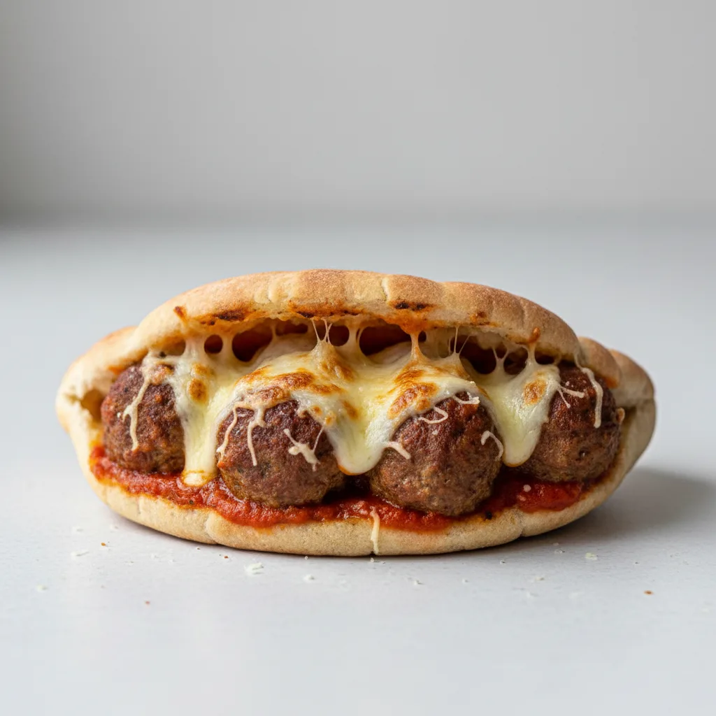 Meatball Parm Pita Meatball Parm Pita