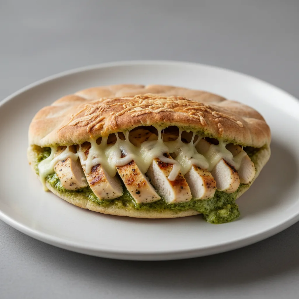 Pesto Chicken Fillet Pita Pesto Chicken Fillet Pita