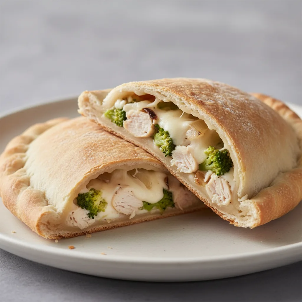 Chicken Broccoli Calzone Chicken Broccoli Calzone