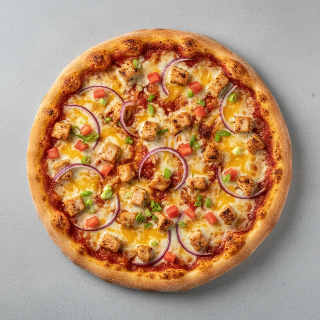 Large BBQ Chicken Pizza Large BBQ Chicken Pizza