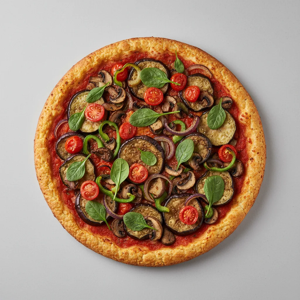Gluten Free Large Bounty Gardern Pizza (Vegan) Gluten Free Large Bounty Gardern Pizza (Vegan)