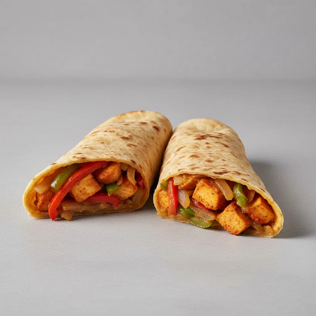 Naan Wrap with Chicken