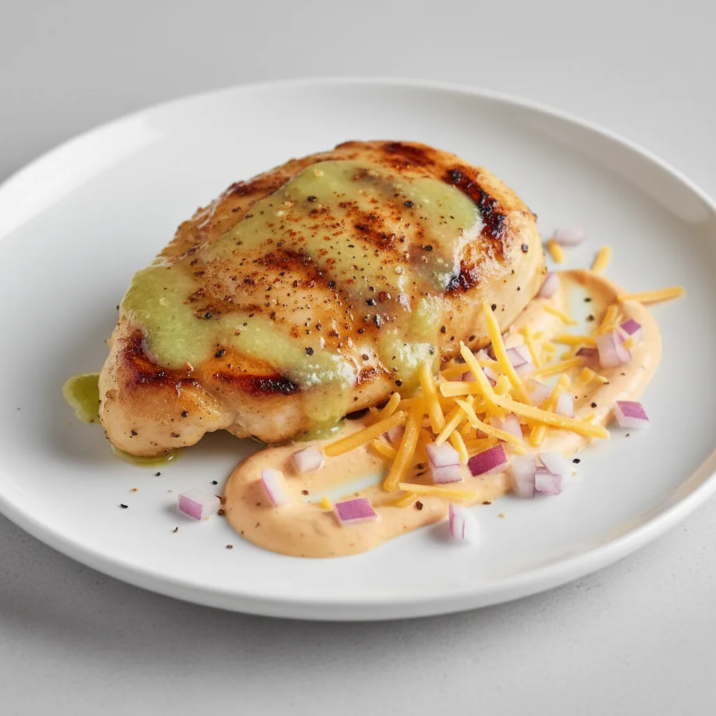 Tequila Lime Chicken with Mexi Ranch