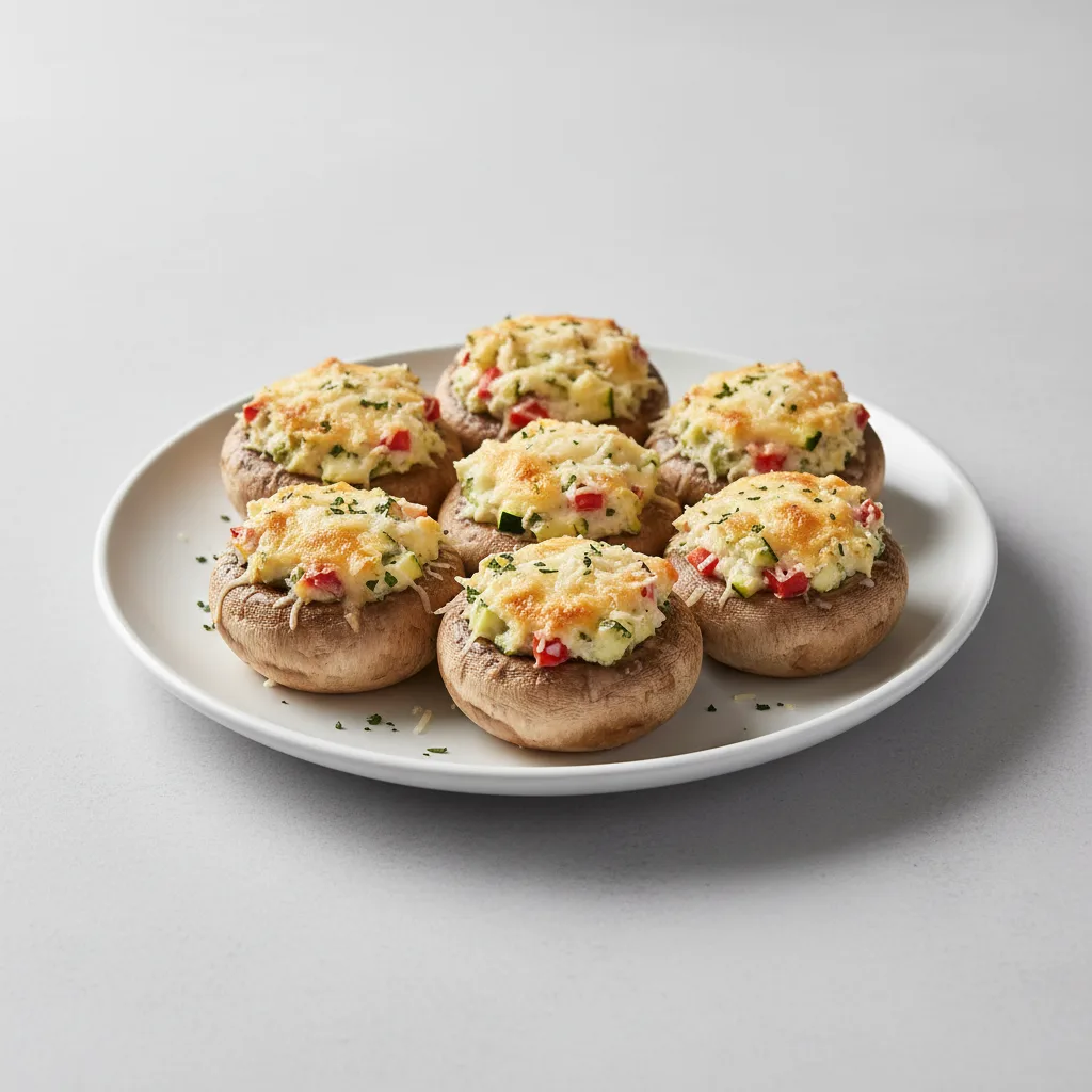 Vegetarian Stuffed Mushroom