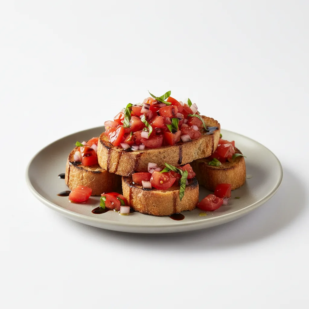 Rustic Tomato Bruschetta