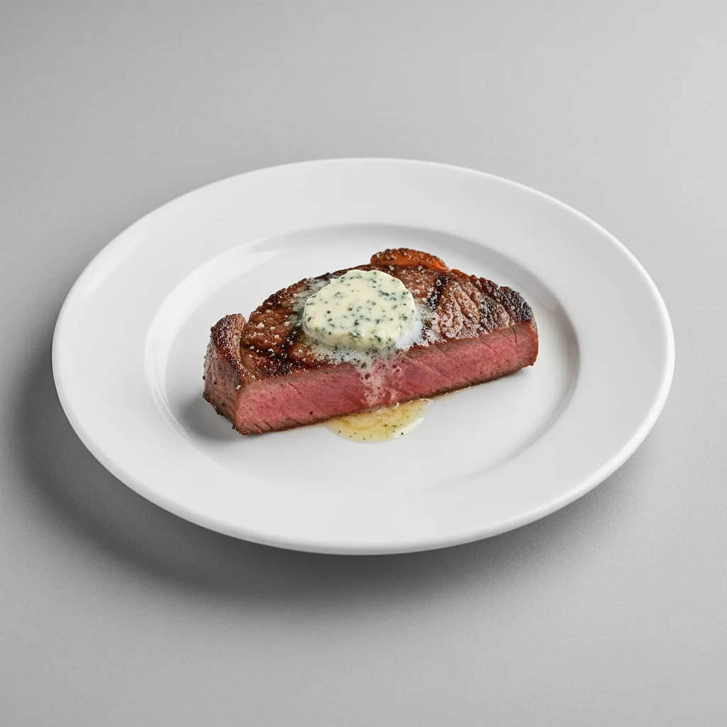 Halal - Flank Steak with Gorgonzola