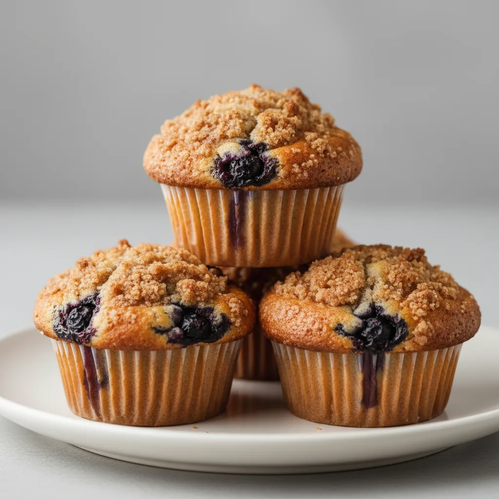 Blueberry Streusel Muffins