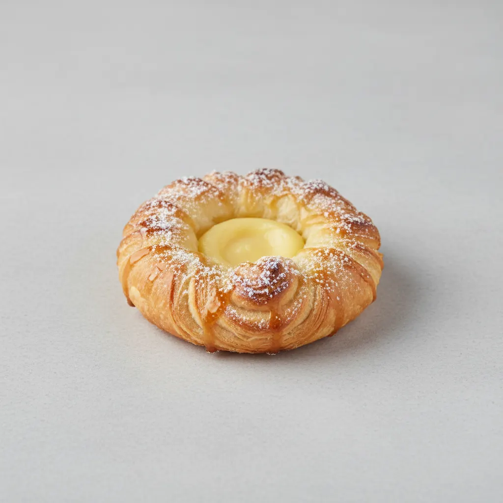 Mini Vanilla Crown Danish