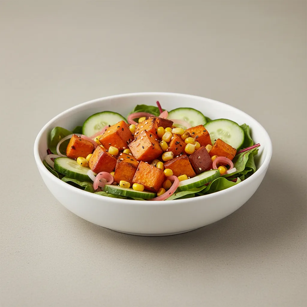 Vegan Sweet Potato Salad Bowl AFB Vegan Sweet Potato Salad Bowl AFB