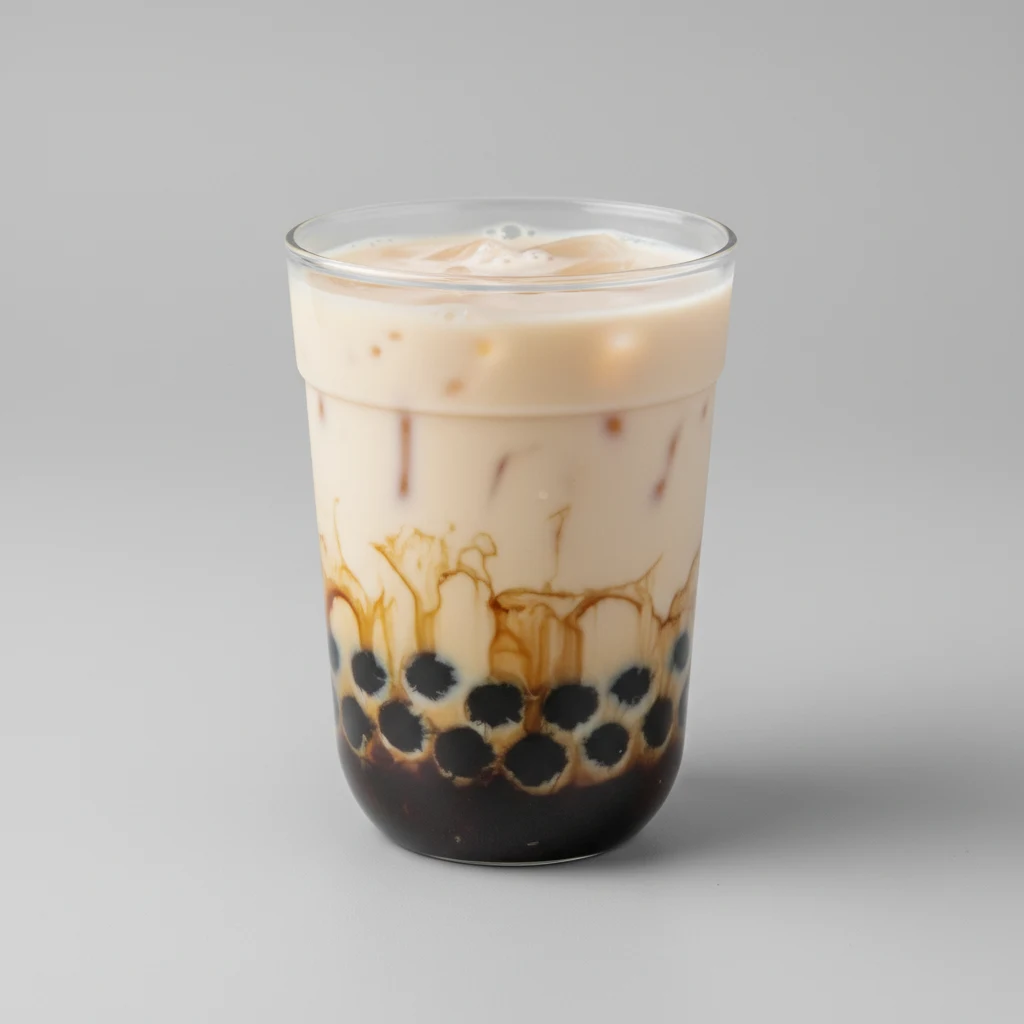 Okinawa Fresh Milk with Boba [24 oz full sweet]