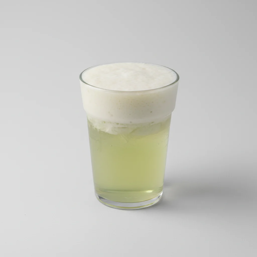 Jasmine Green Tea with Rock Salt Crema [24 oz half sweet]