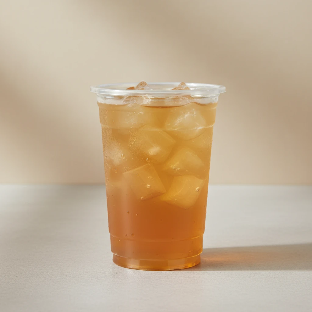 Chryssantemum iced Tea (Unsweetened) with Lychee Jelly Chryssantemum iced Tea (Unsweetened) with Lychee Jelly