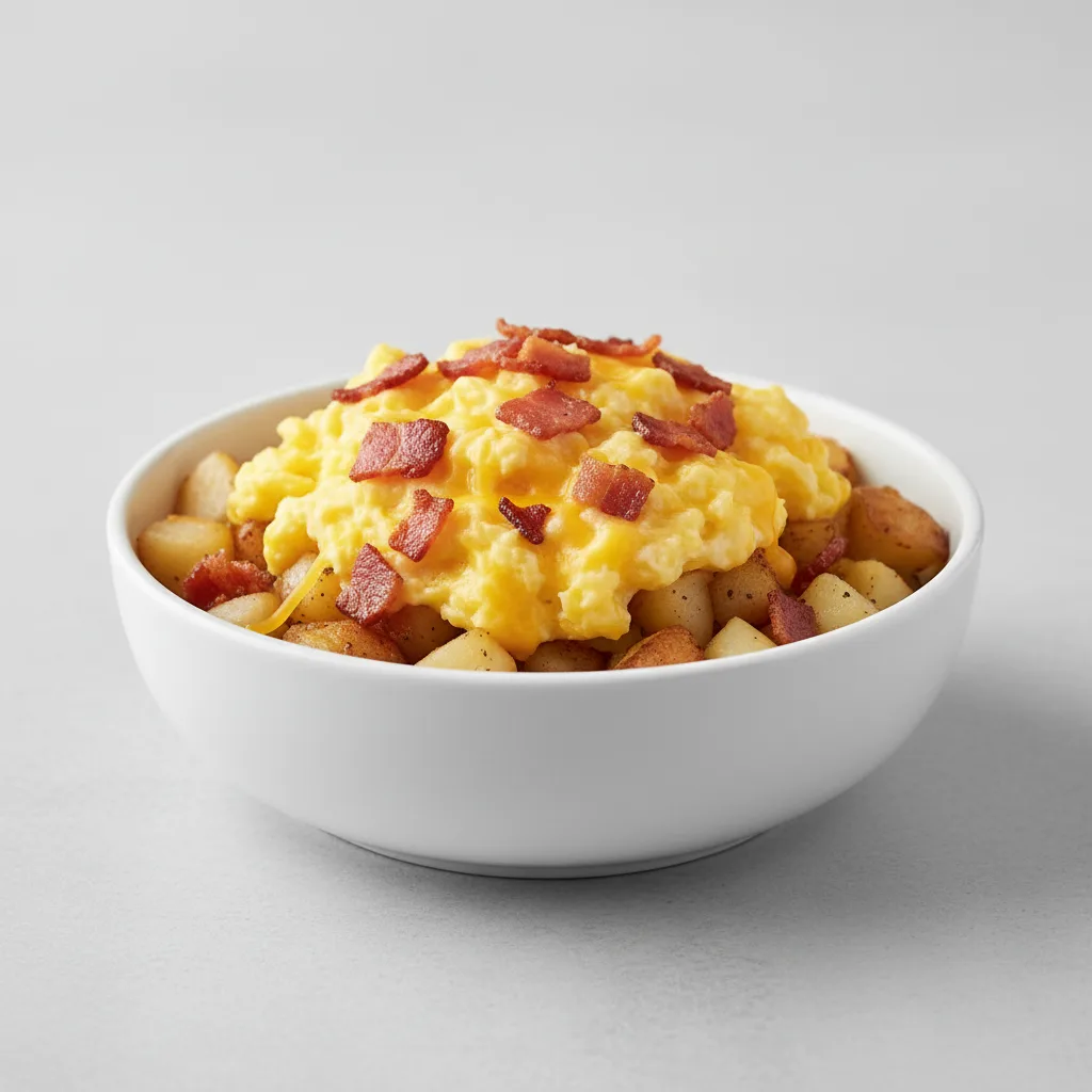 Scramble With Bacon Scramble With Bacon