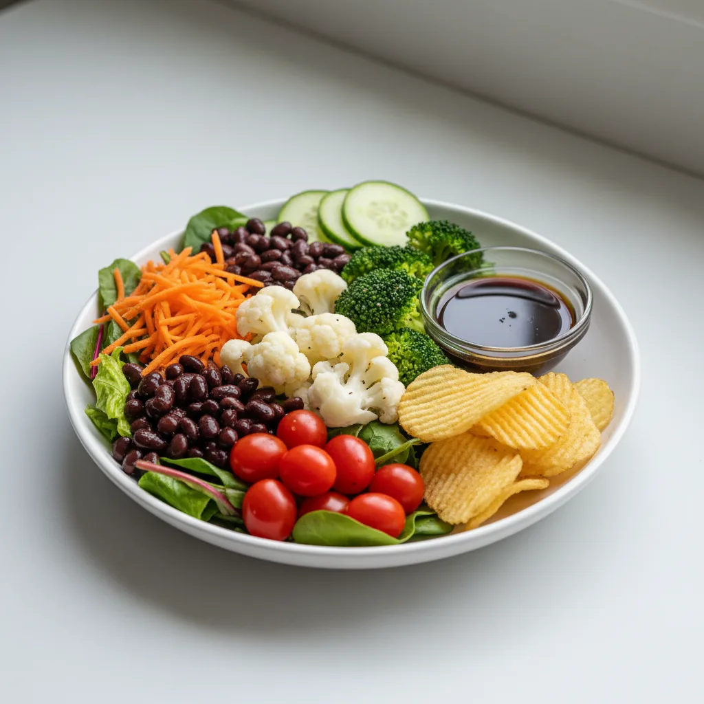 Vegan Cobb Salad Meal Vegan Cobb Salad Meal