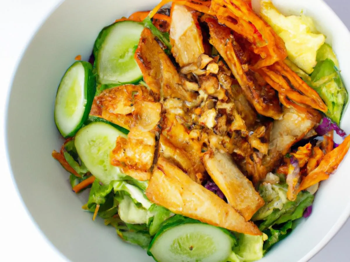 Thai Chicken Crunch Salad