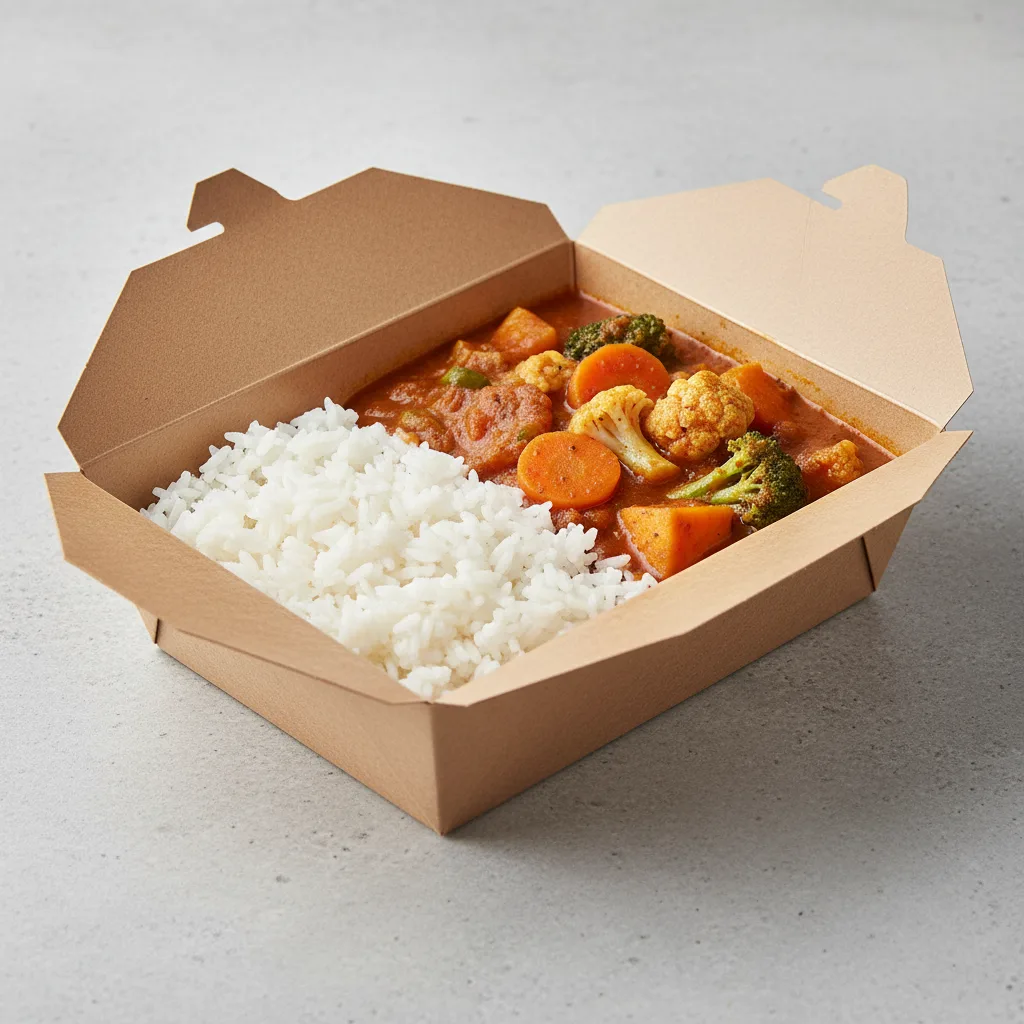 Vegetable Curry Boxed Meal (Allium-Free) Vegetable Curry Boxed Meal (Allium-Free)