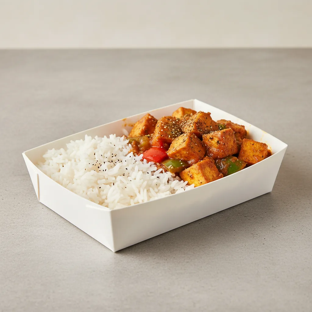Tofu Kadai Boxed Meal (Allium-Free) Tofu Kadai Boxed Meal (Allium-Free)