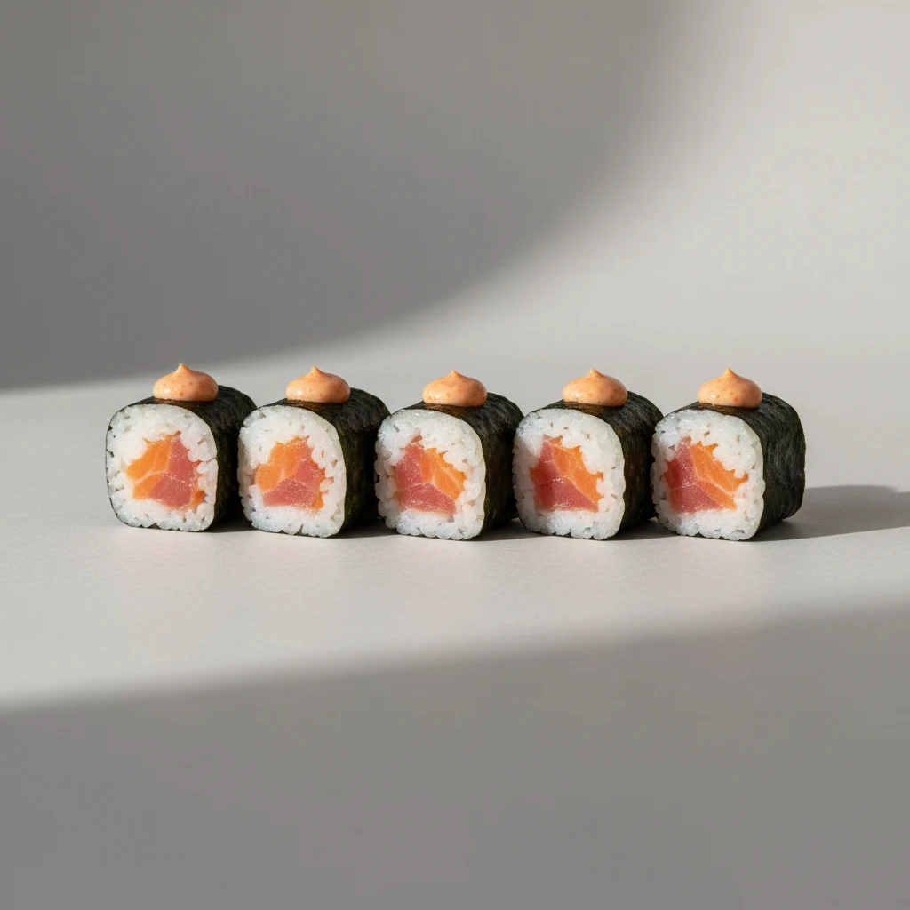 Spicy Salmon Roll Spicy Salmon Roll