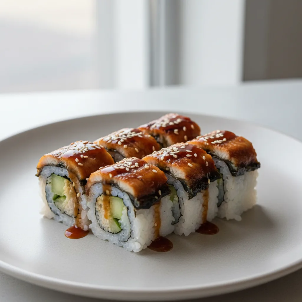 Eel Cucumber Roll Eel Cucumber Roll