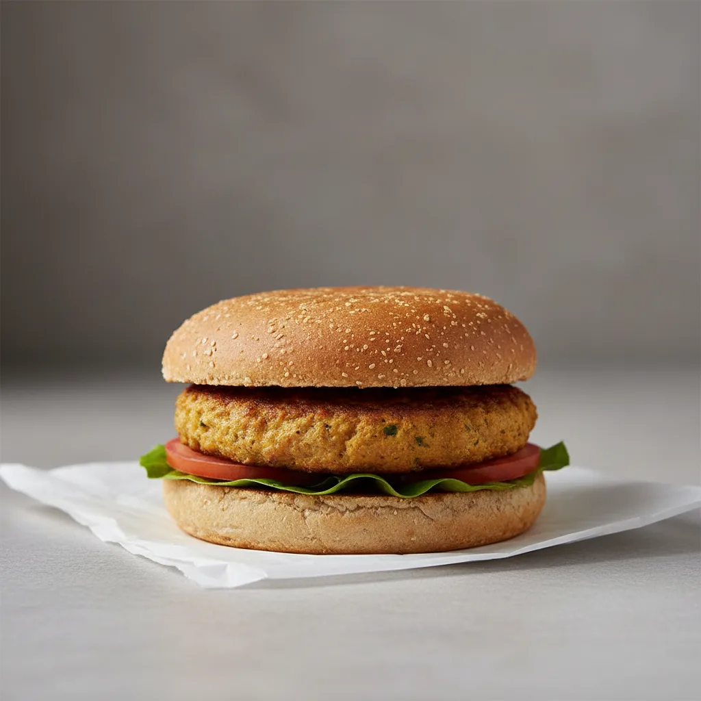 GLUTEN FREE Vegan burger GLUTEN FREE Vegan burger