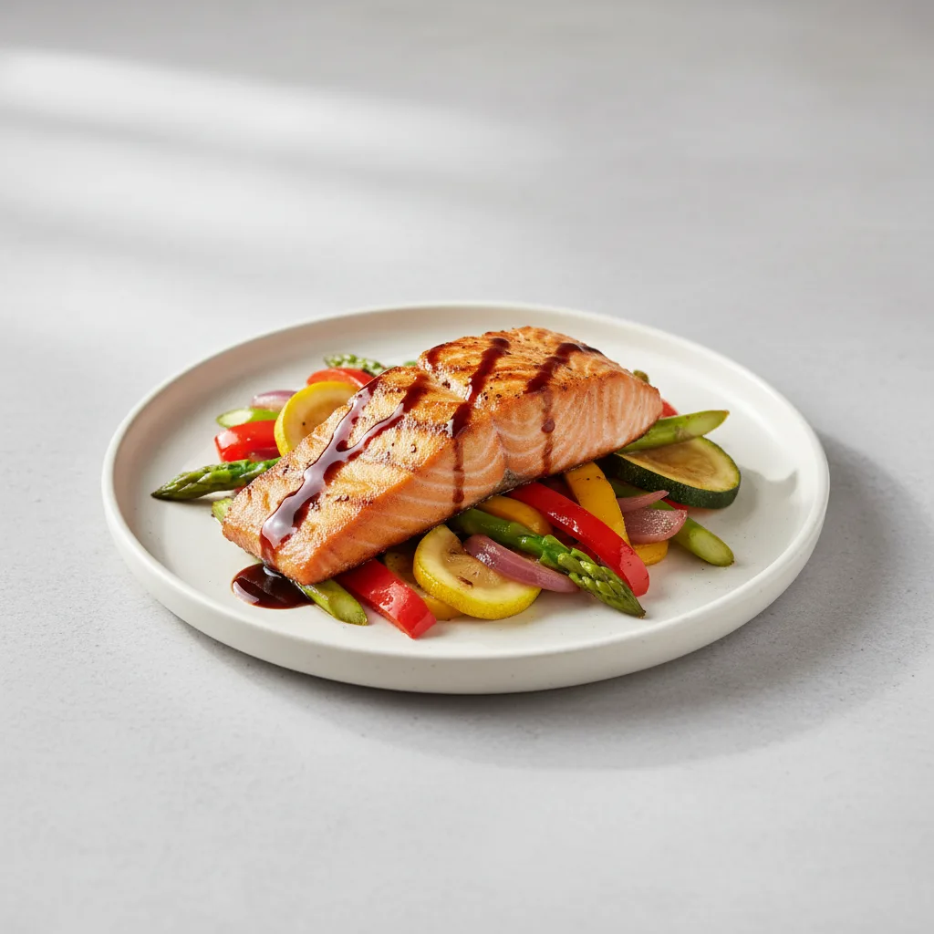 Marinated Atlantic Salmon Balsamico Marinated Atlantic Salmon Balsamico