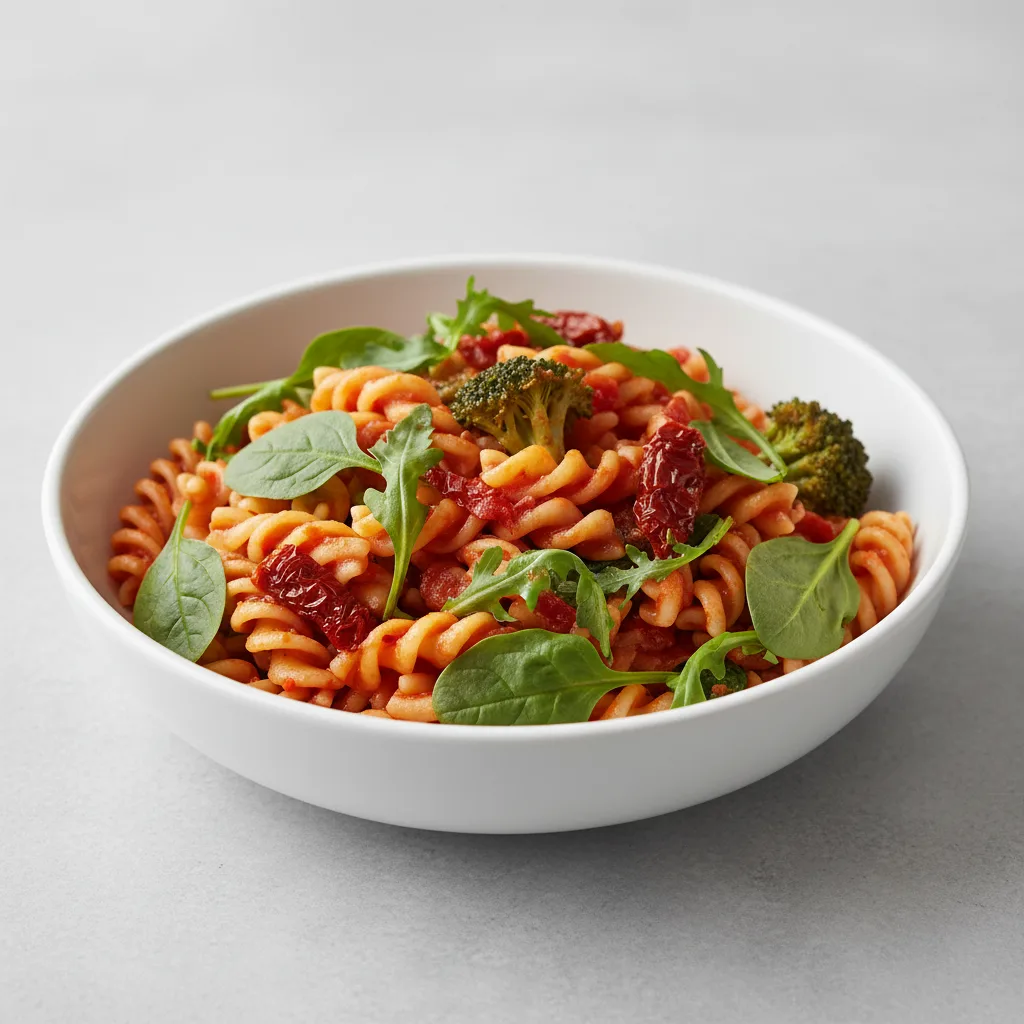 Pasta Primavera with Red Sauce Pasta Primavera with Red Sauce