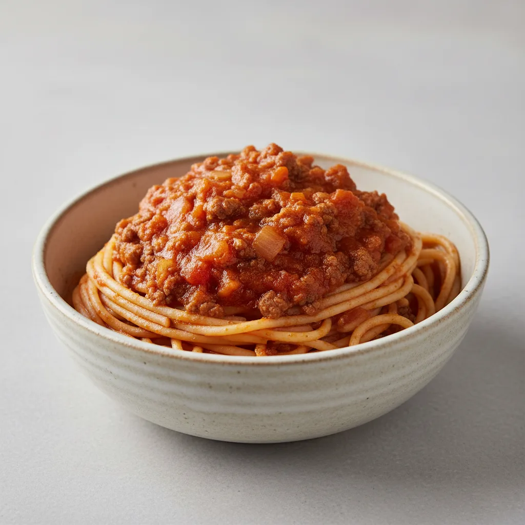 Gluten Spaghetti Meat Sauce Gluten Spaghetti Meat Sauce