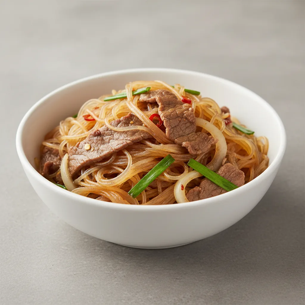 Beef Pad Woon Sen (Mild Spice) Beef Pad Woon Sen (Mild Spice)