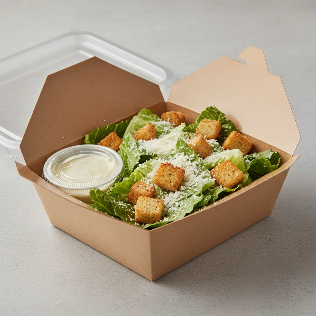 Entree Boxed Caesar Salad with Chicken Entree Boxed Caesar Salad with Chicken