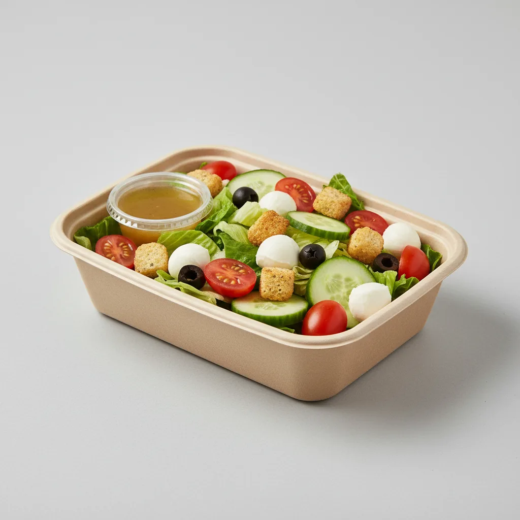 Small Boxed House Salad With Italian Dressing Small Boxed House Salad With Italian Dressing