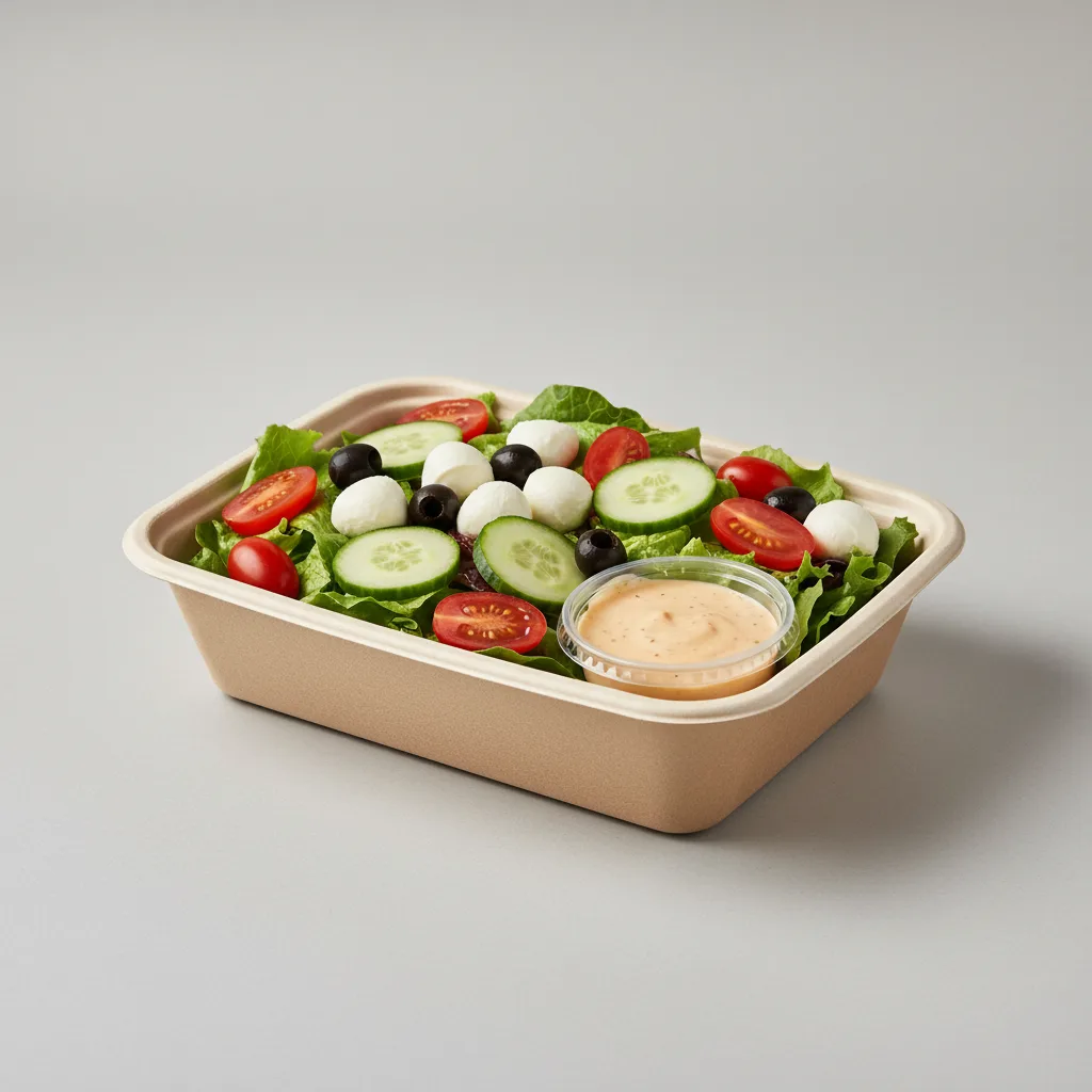 GLUTEN FREE Entree Boxed House Salad With Italian Dressing GLUTEN FREE Entree Boxed House Salad With Italian Dressing