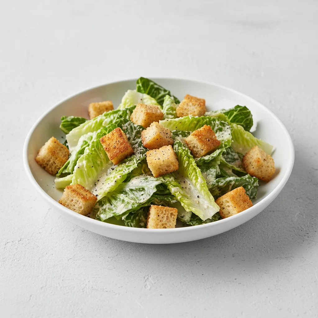 Classic Caesar Salad with Tofu Classic Caesar Salad with Tofu