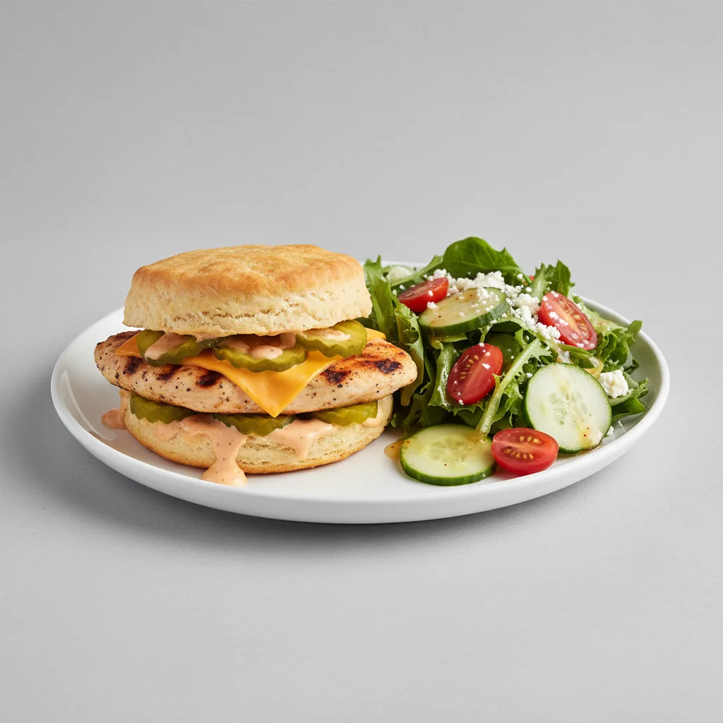 Rancher Sandwich with Side Salad Rancher Sandwich with Side Salad