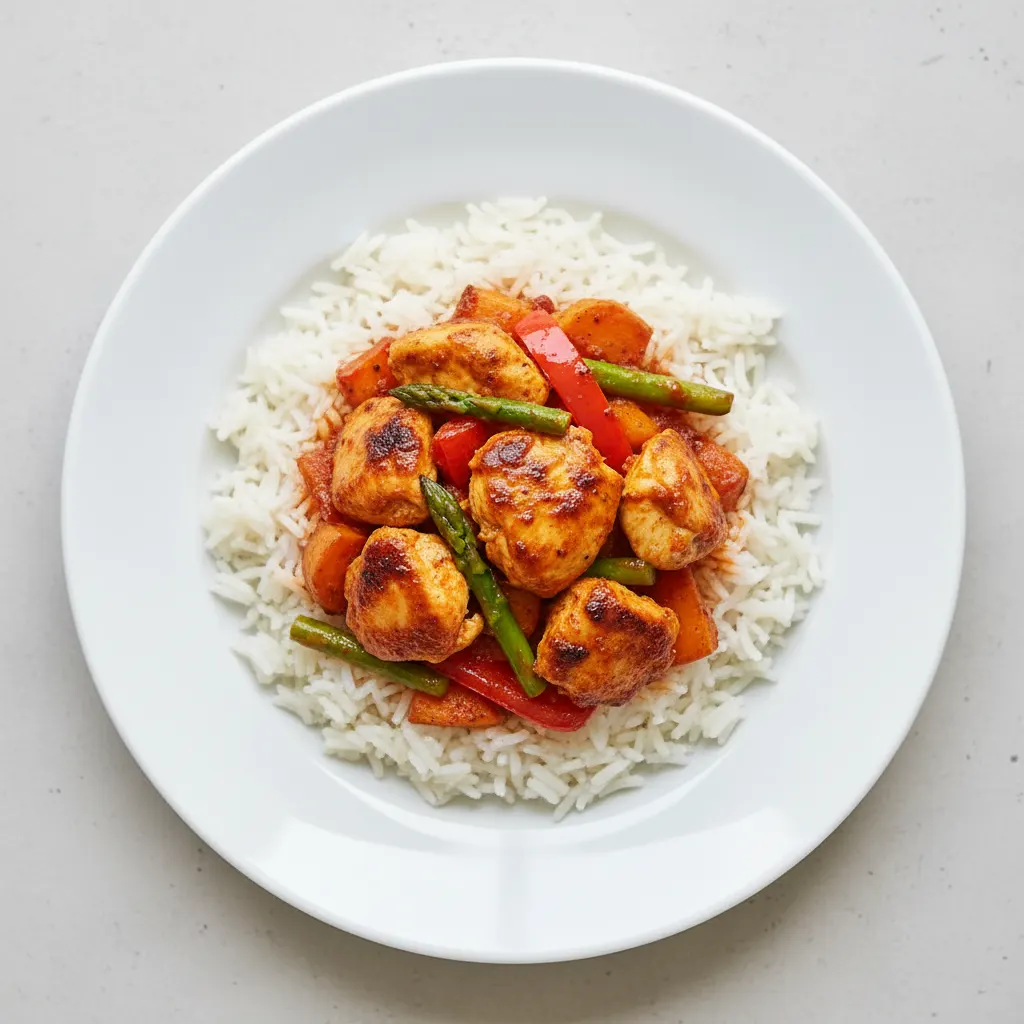 Morrocan Harissa Chicken with Rice Morrocan Harissa Chicken with Rice