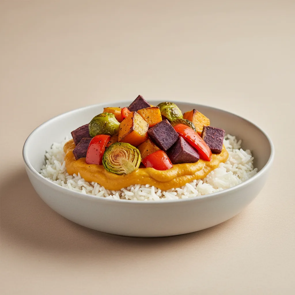 Vegan Bowl with Rice Vegan Bowl with Rice