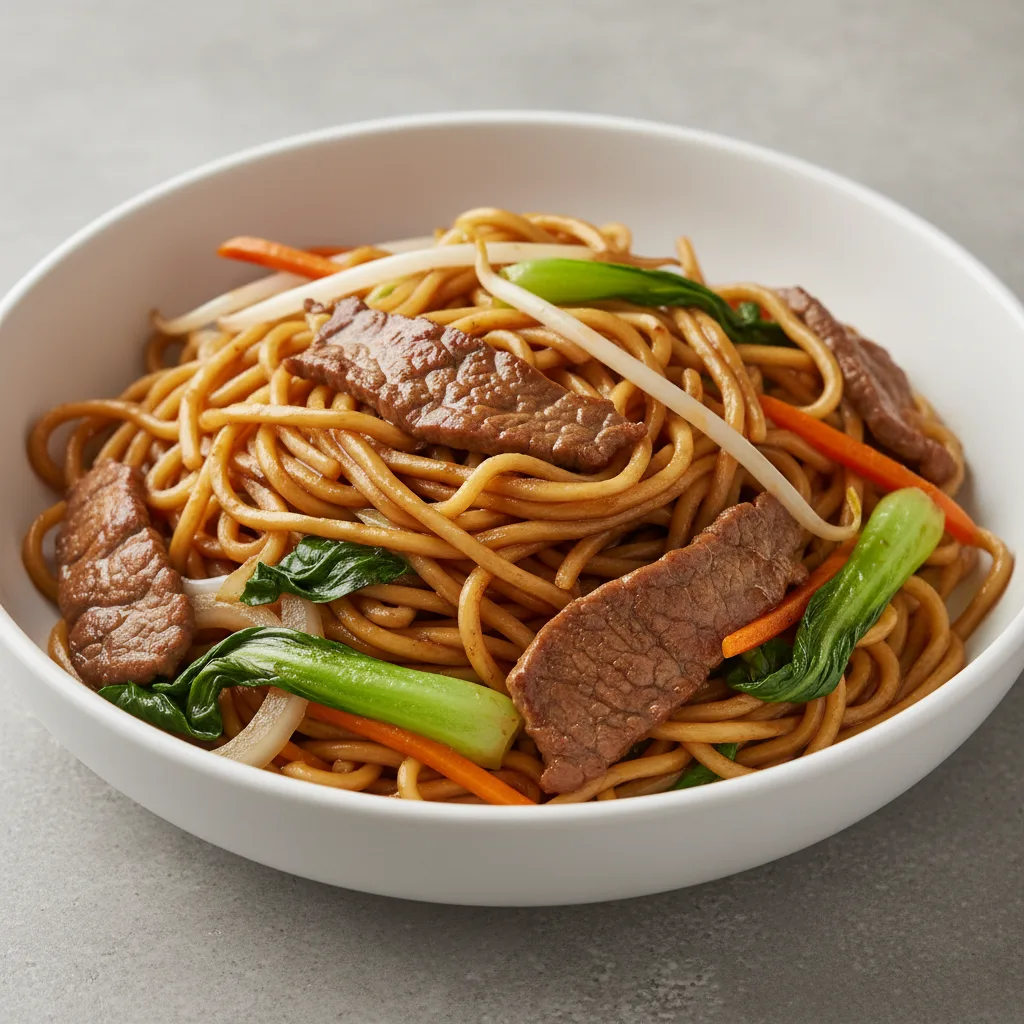 Beef Lo Mein Beef Lo Mein