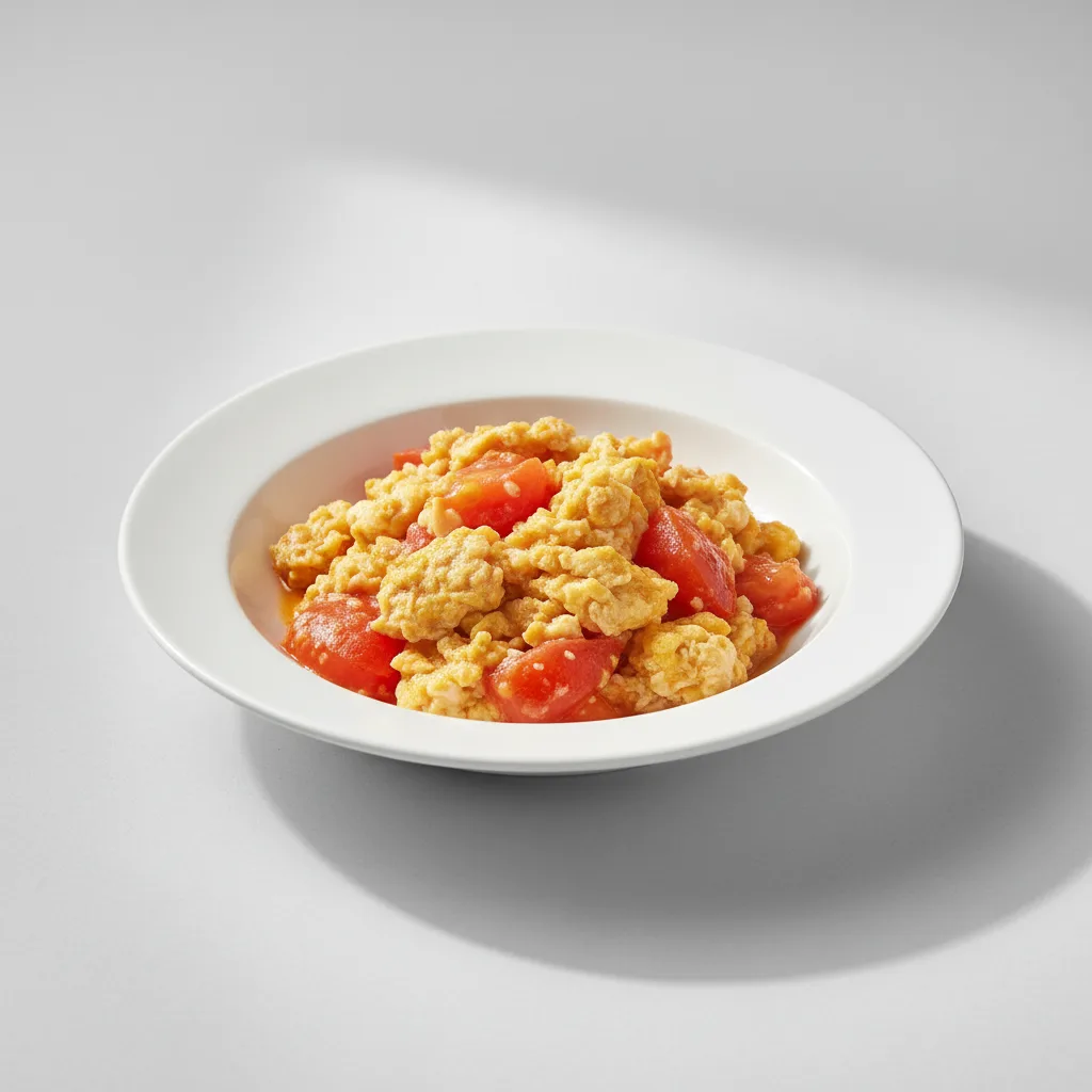 Scrambled Eggs with Tomato Scrambled Eggs with Tomato