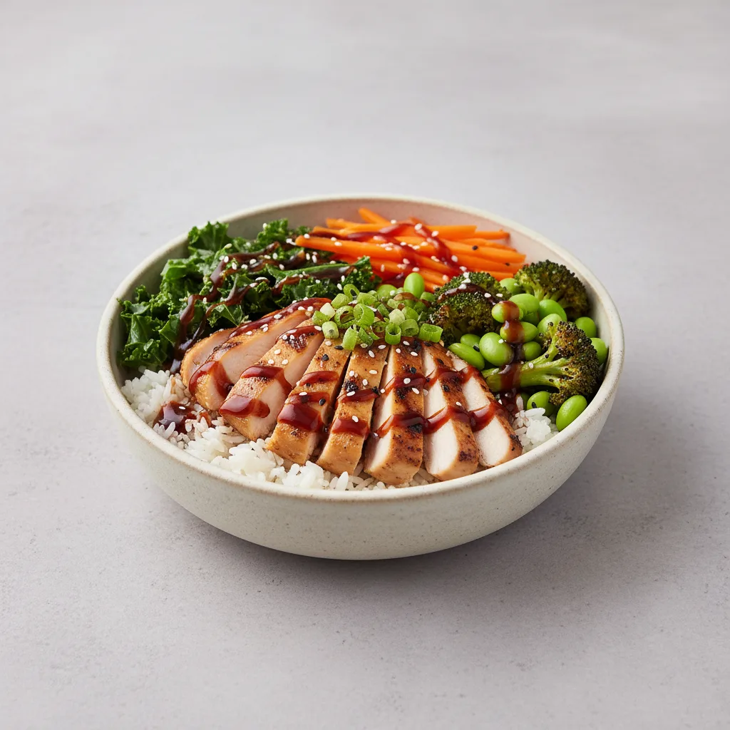 Chicken Samurai Bowl with Rice