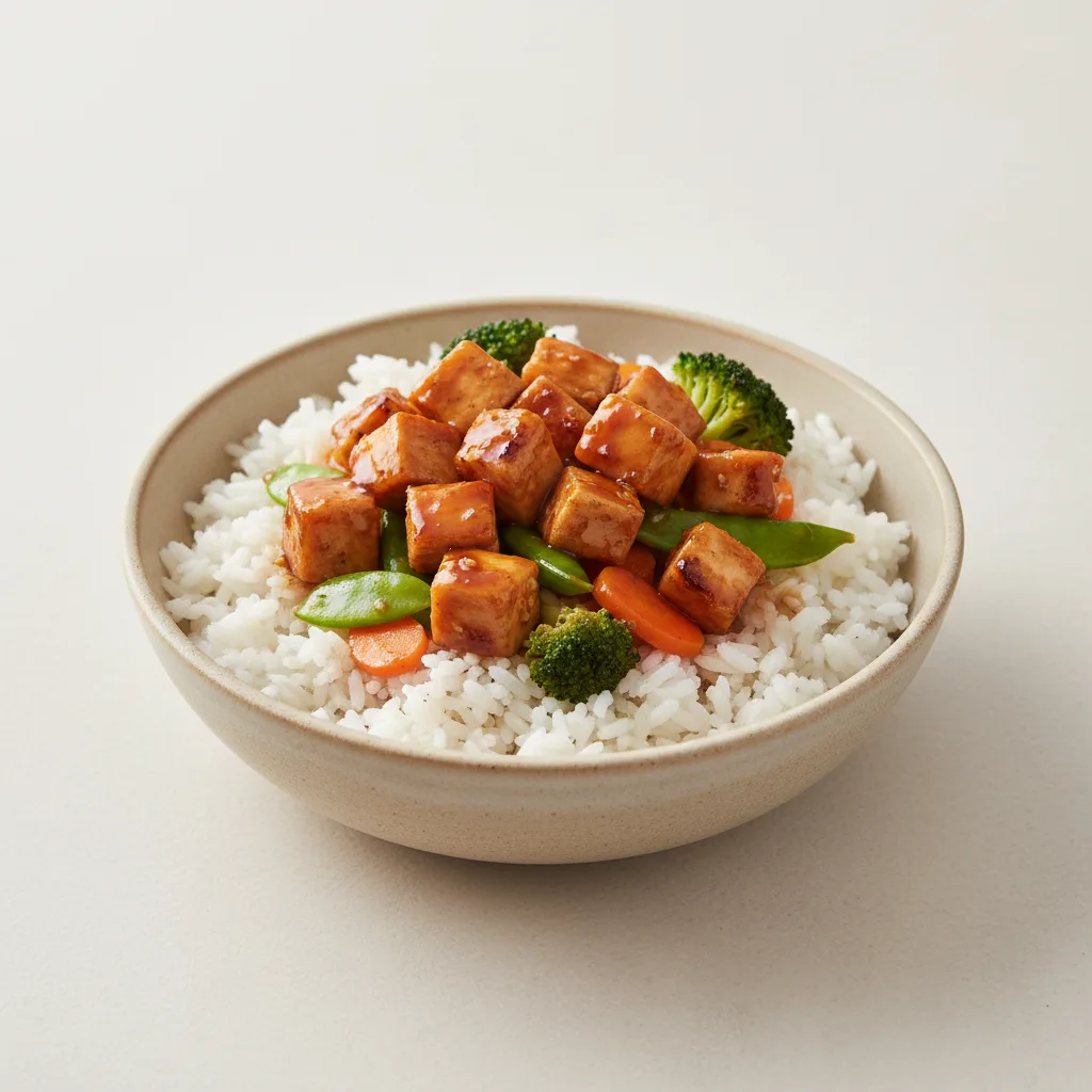 Teryaki Chicken Bowl with Rice