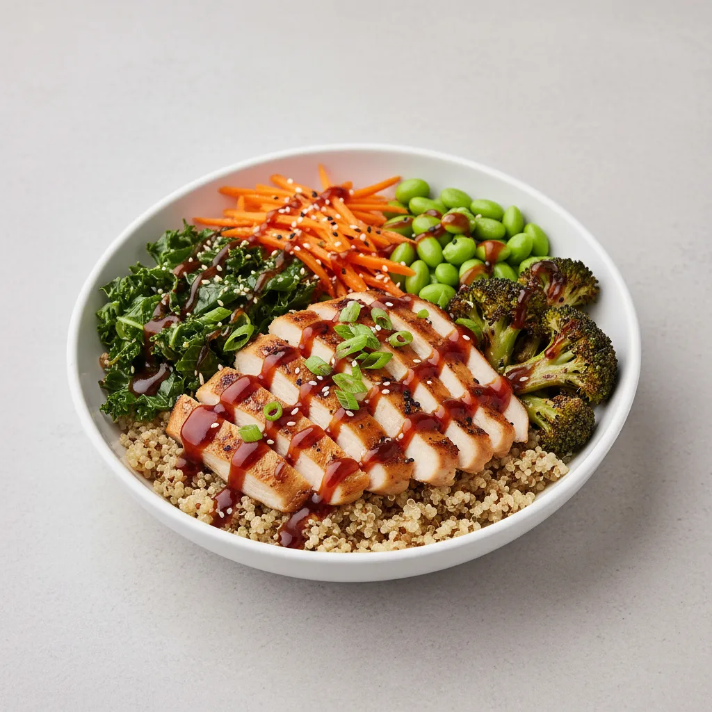 Chicken Samurai Bowl with Quinoa