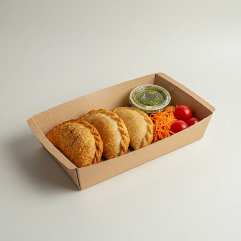 Gluten Free - Spicy Protein Argentinian Empanada Box [Small]