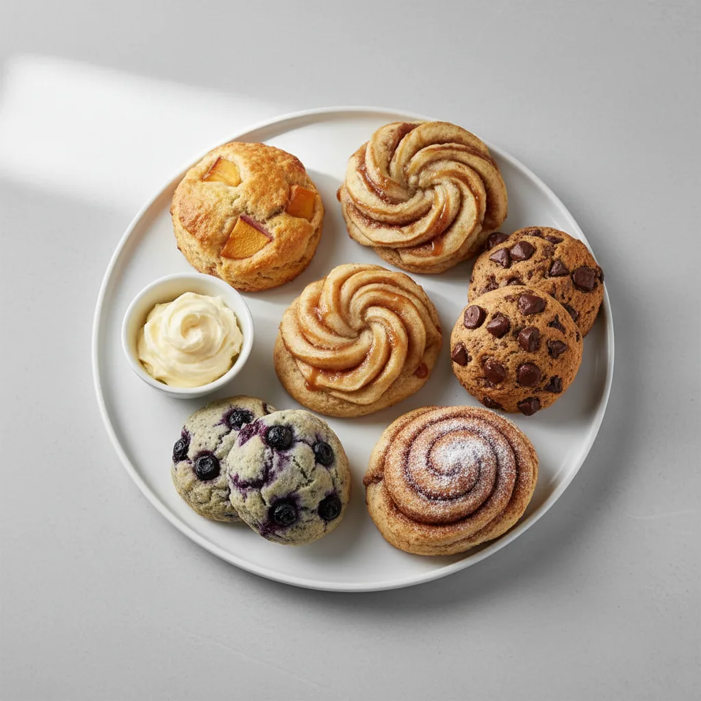 Assorted Scone Platter Assorted Scone Platter