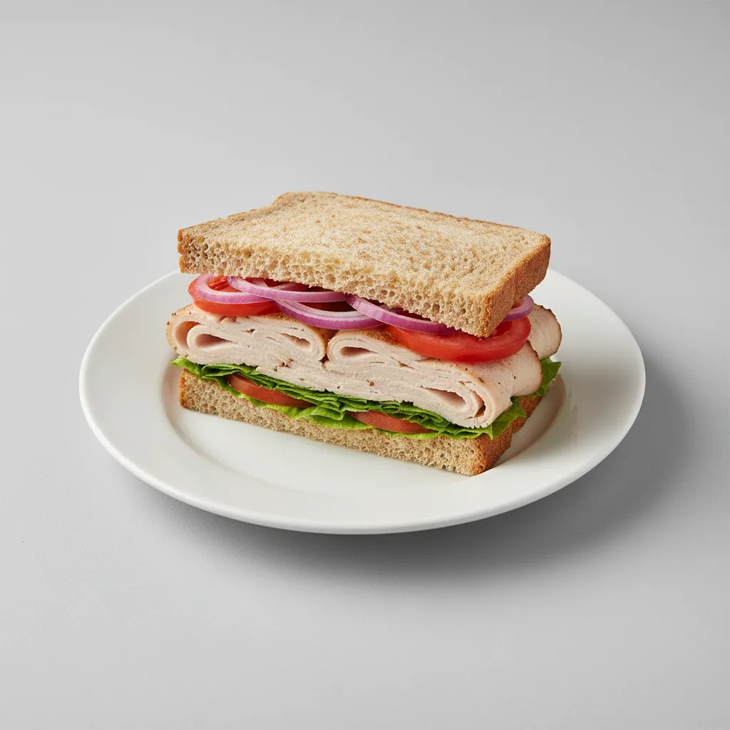 No. 7 Turkey on Wheat (no provolone) No. 7 Turkey on Wheat (no provolone)