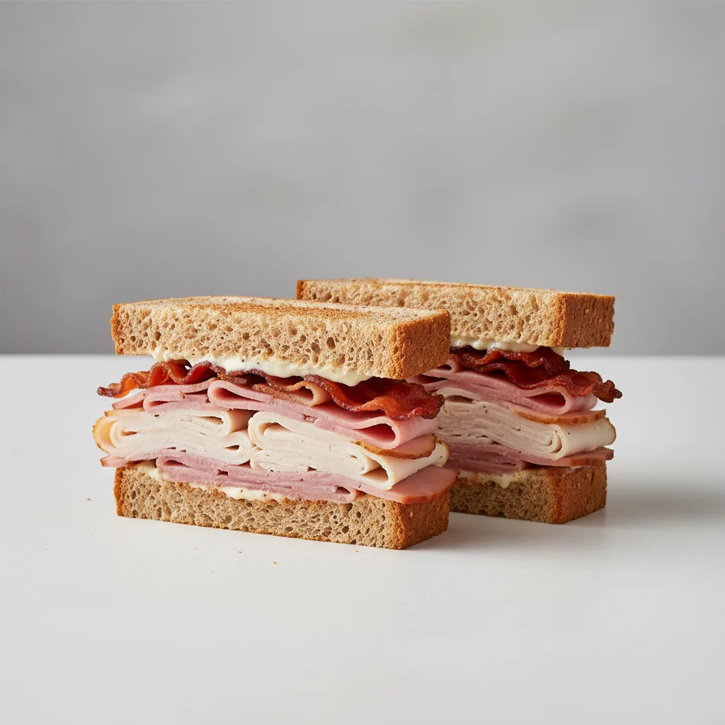 No. 8 Club Sub on Wheat (no provolone) No. 8 Club Sub on Wheat (no provolone)