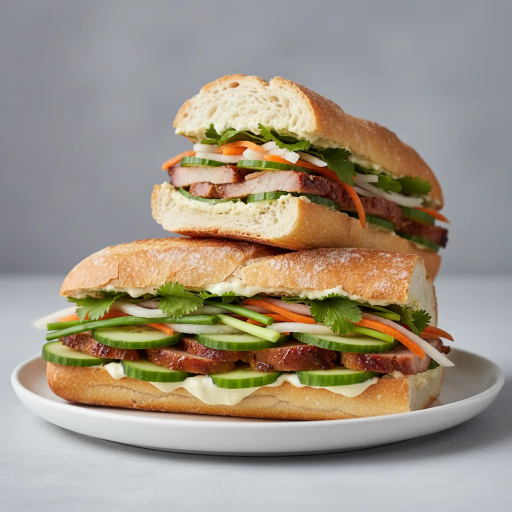 (No Jalapeno) Pork Banh Mi (No Jalapeno) Pork Banh Mi