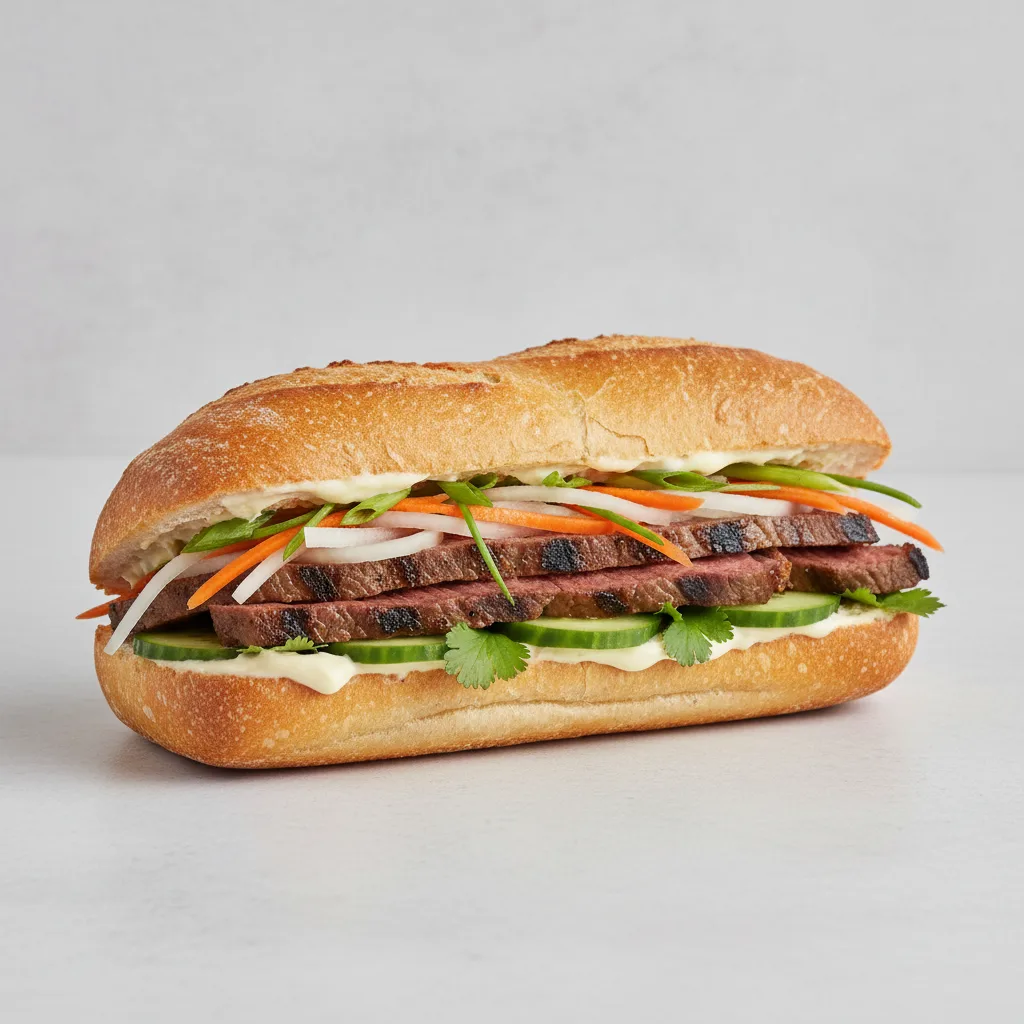 (No Jalapeno) Grilled Ribeye Banh Mi (No Jalapeno) Grilled Ribeye Banh Mi