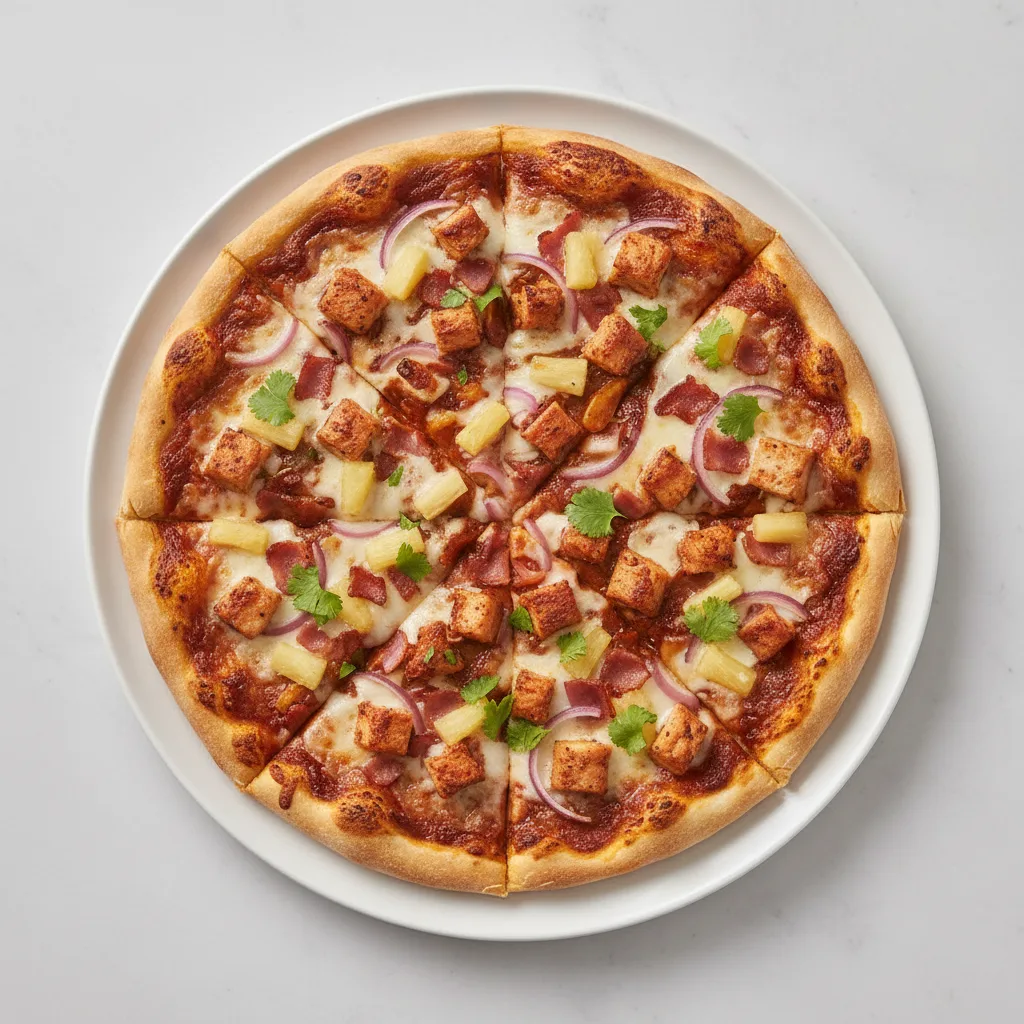 BBQ Chicken Thin Crust Pizza BBQ Chicken Thin Crust Pizza